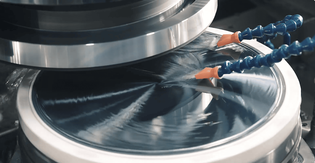 O que &eacute; moagem de wafer semicondutor?
